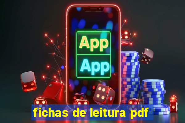 fichas de leitura pdf